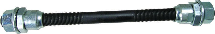 ACTION 3/8X26TPI 140MM FR W/BEARINGS HUB AXLE KIT