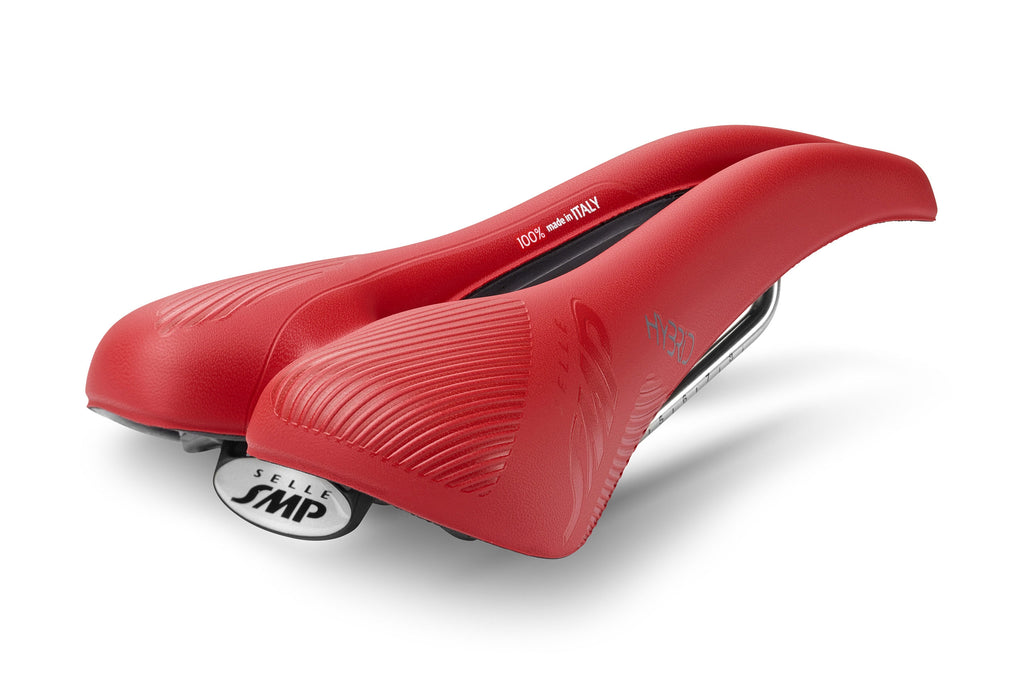 Selle SMP Hybrid Bike Saddle Red 