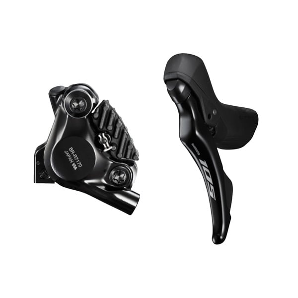 Shimano 105 R7120 Disc Brake ST-R7120 Left BR-R7170 Front Set