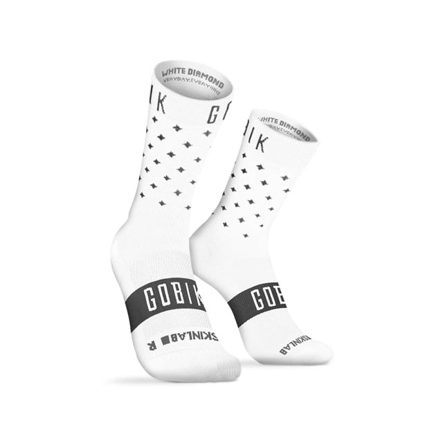 GOBIK IRO Unisex Sports Socks White