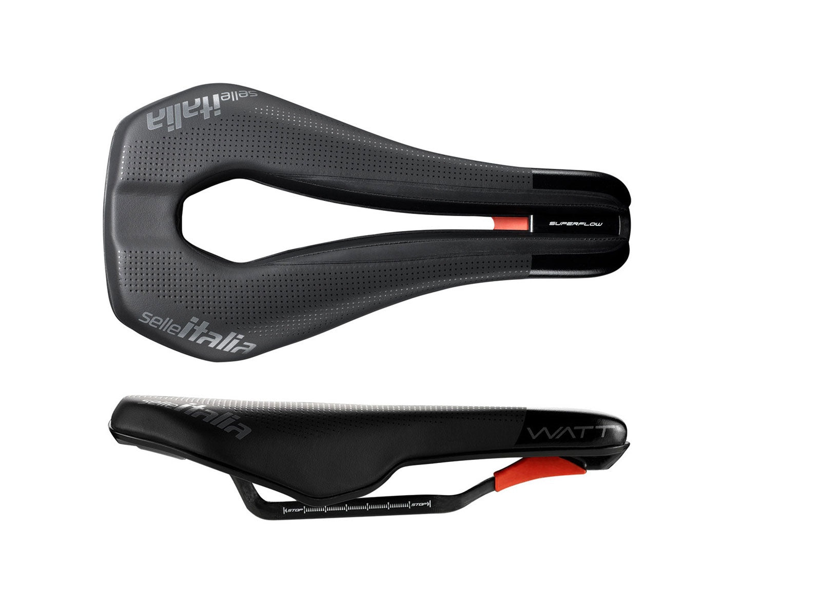 Selle Italia Saddle WATT Kit Carbonio Superflow U3
