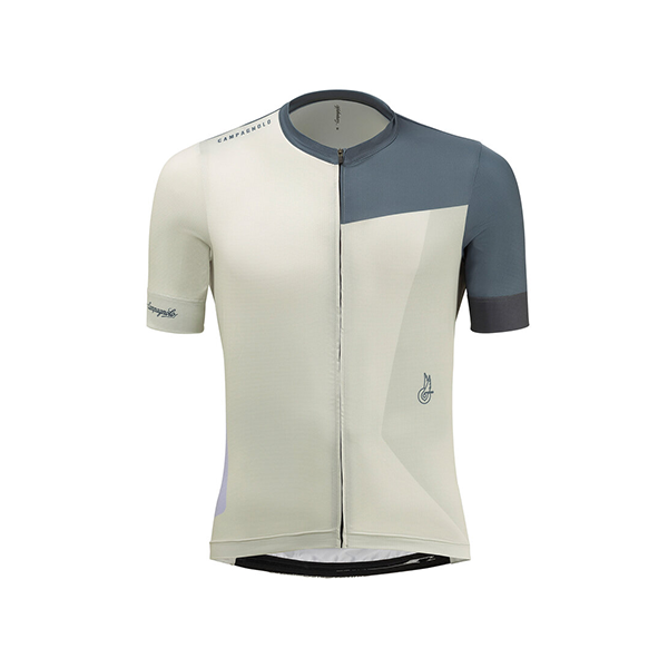 Campagnolo Become Speed Pop Short Sleeves Jersey Men Beige Grey