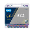 KMC Chain 11speed X11 Aurora Blue