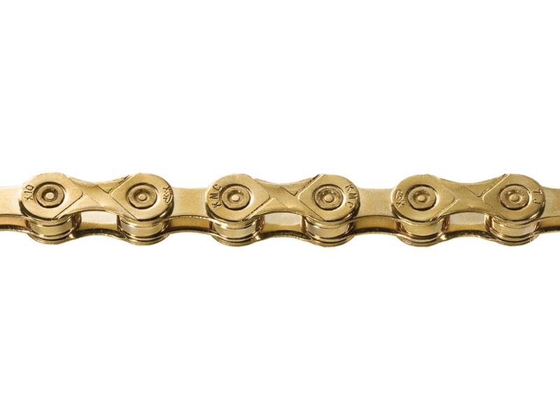 KMC bicycle chain X10 10speed gold