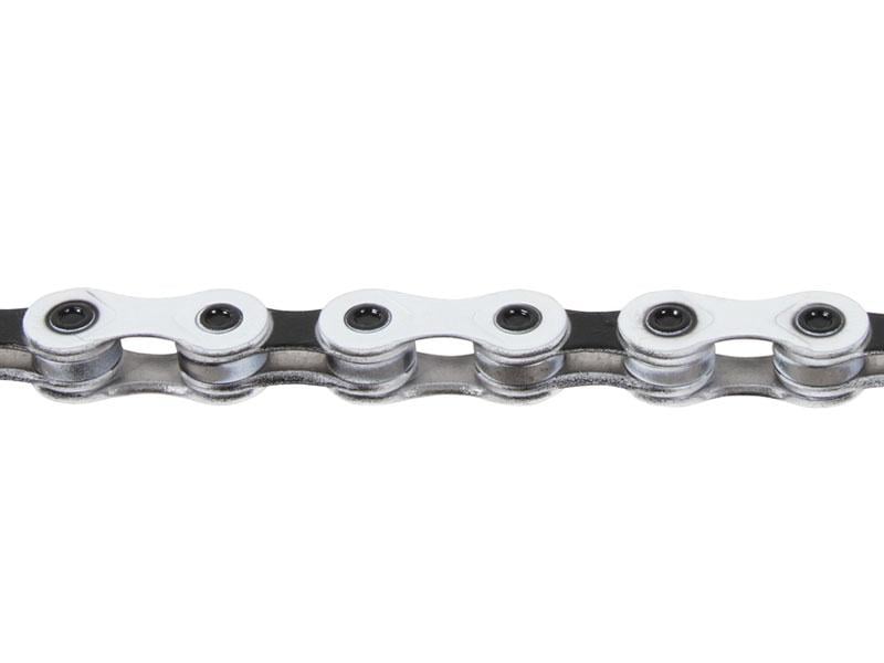 KMC X9 bicycle chain 9speed white black 