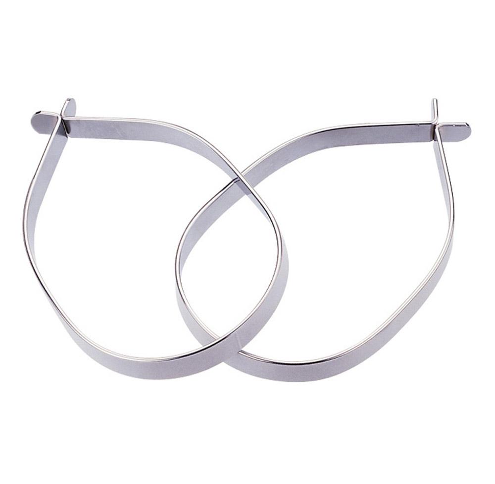 ICE TOOLZ STEEL LEG BANDS w/ REFLECTOR SET/2