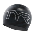 Swim-hero TYR Somo Hex Silicone Swimming Cap GreyBlack
