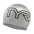 Swim-hero TYR Silicone Swimming Cap Large Logo