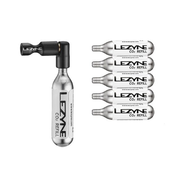 Lezyne Pump TriggerDriveCO2 Black + 16g CO2 x5ea