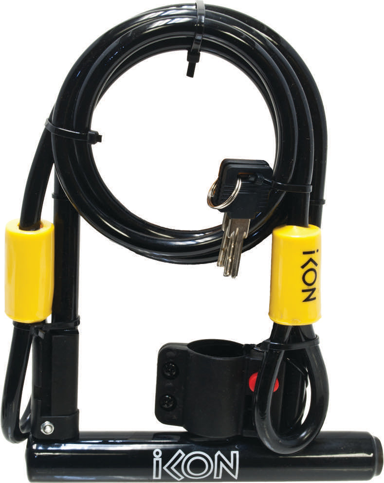 IKON U7700 STANDARD 4x9 W/5x10MM CABLE LOCK