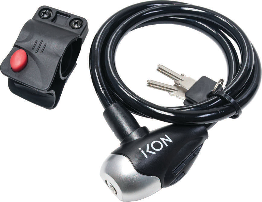 Ikon Cable K3410 6X10MM Keyed Lock