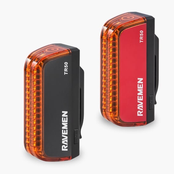 Ravemen Rear Light TR50 Black 800mAh