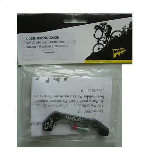 Magura QM12 Post Caliper IS mount Adapter