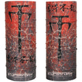 Btoperform Grunge Red Multi-functional Antimicrobial Headwear MH-107R