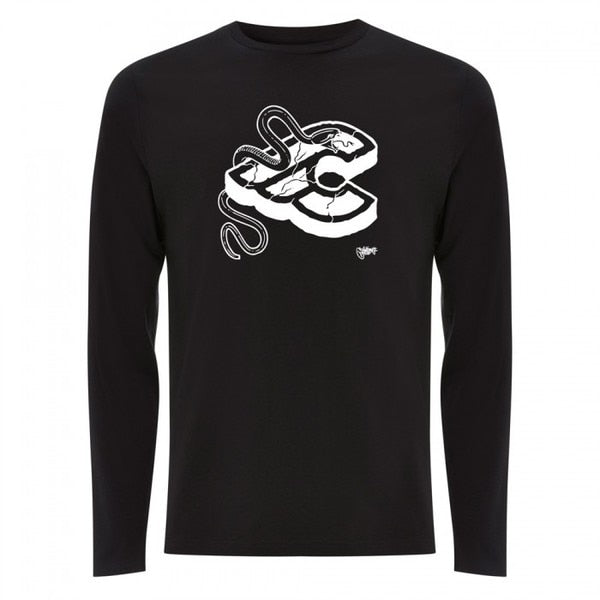 Cinelli Mike Giant T-Shirt Black Long Sleeves