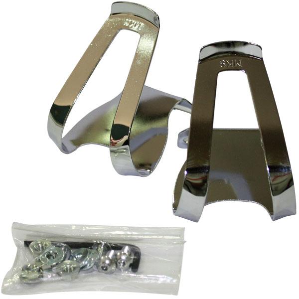 MKS half clips steel bicycle pedal