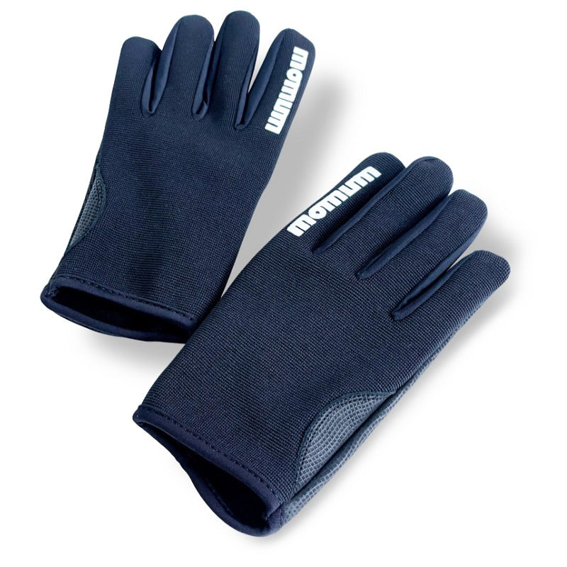 Momum Derma Long Finger Gloves Black