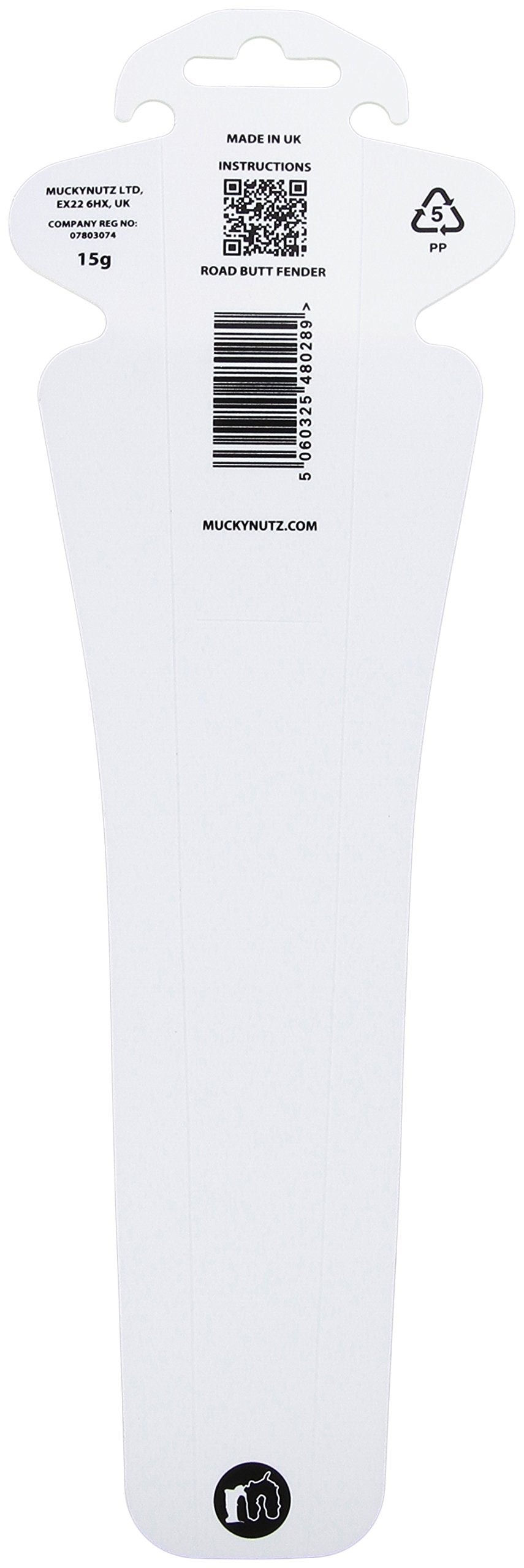 Mucky Nutz R/CX Butt Fender White