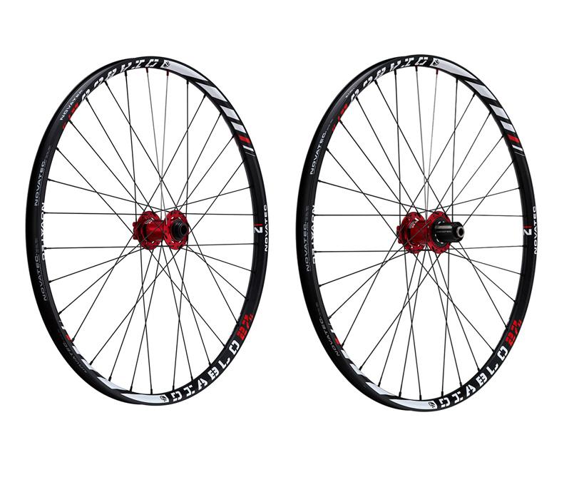 Novatec Diablo 27.5inch AM FR Shimano Wheelset