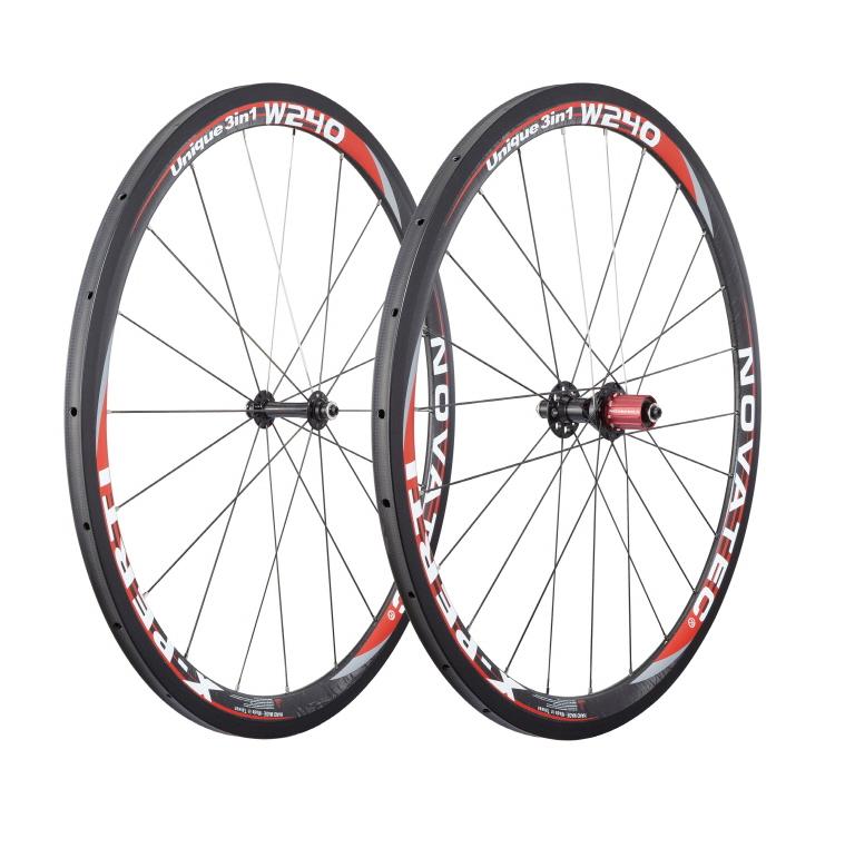 Novatec X-Perti W240 carbon wheelset 700c