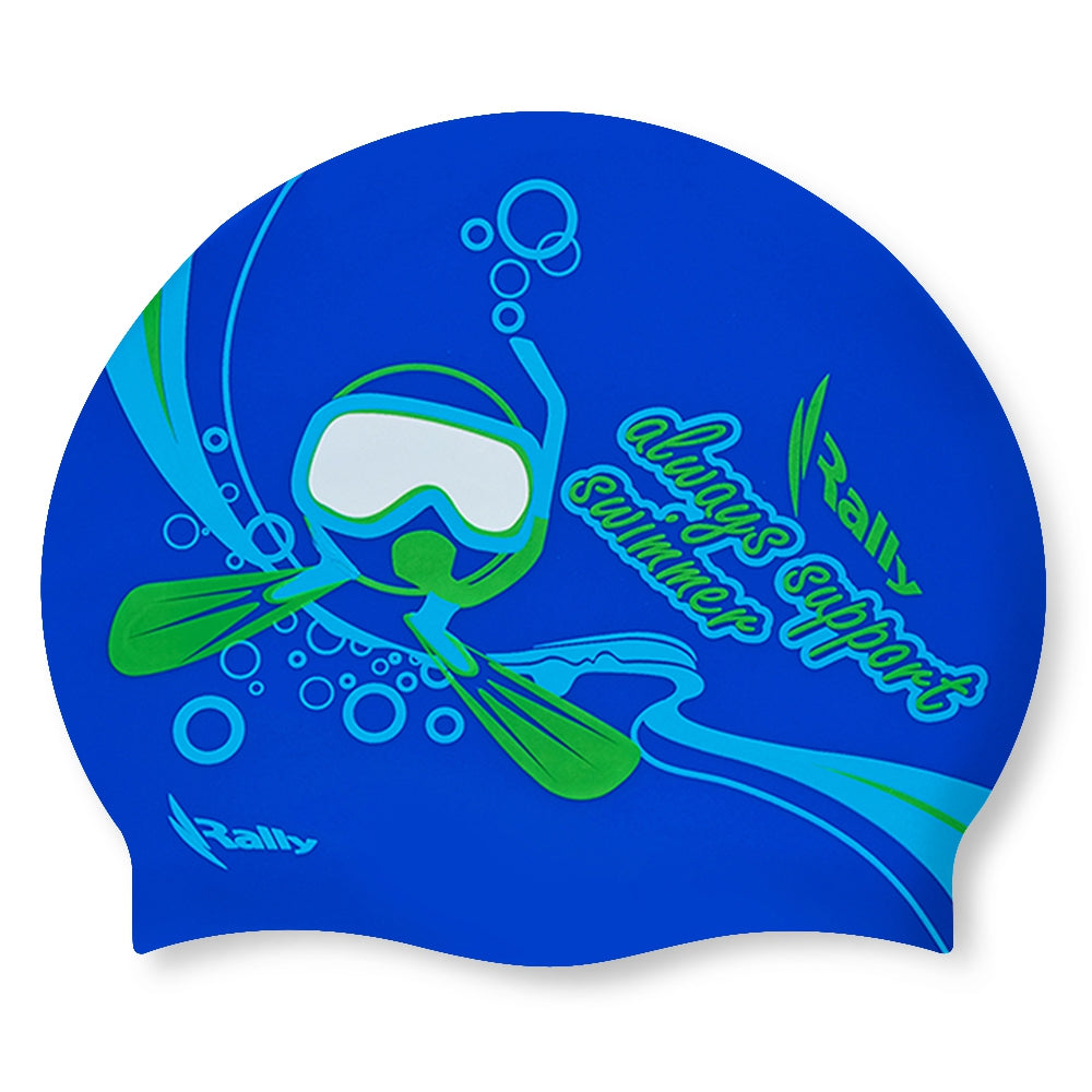 Swim-hero Rally Silicon Swimming Cap NRUC183