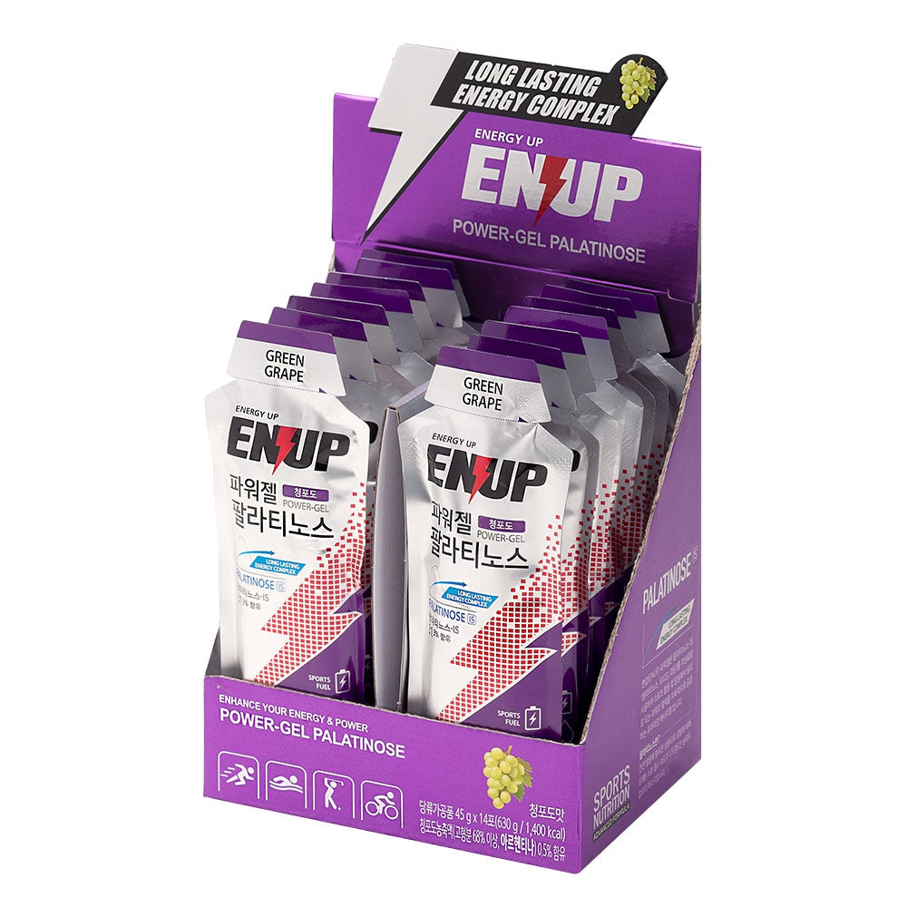 ENUP Power-Gel Palarinose Green Grape 45gx14ea