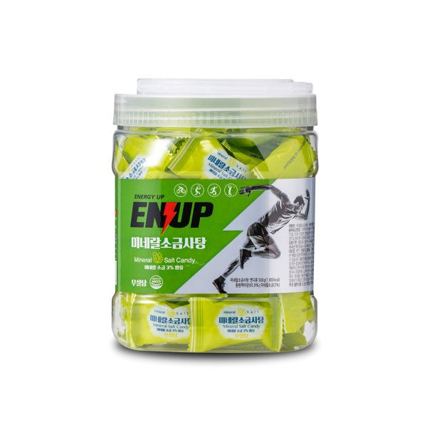 Enup Mineral Salt Candy 500g 1ea Sugar Free