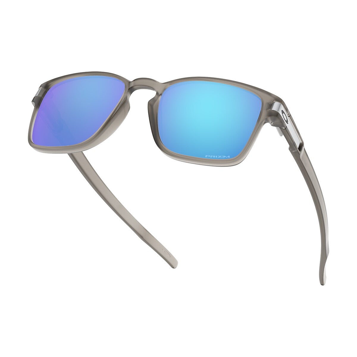 OAKLEY OO9358-1255 LATCH SQ A GREY PRIZM IRDM AUTHENTIC SUNGLASSES
