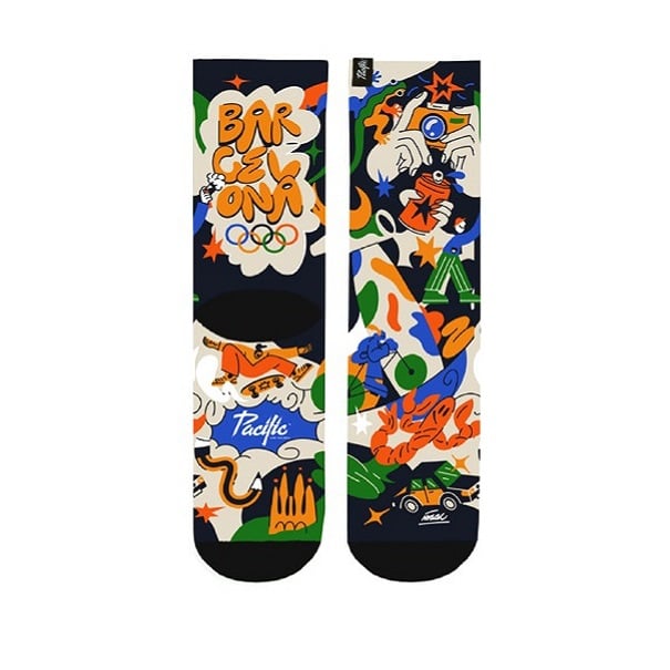 Pacific and Co Sports Long Socks Barcelona