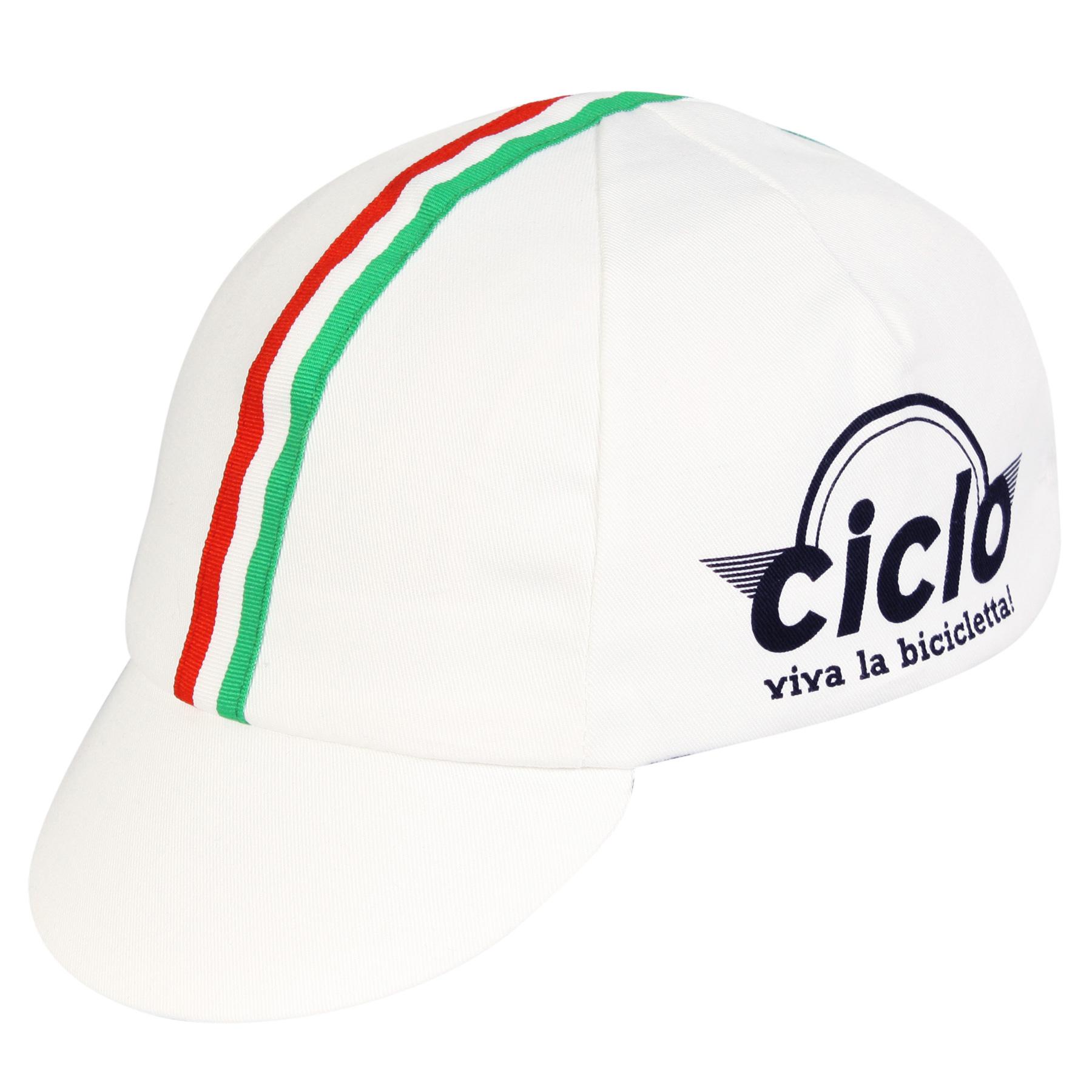 Pace Ciclo Cycling Cotton Cap White