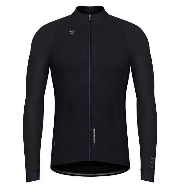 Gobik Pacer Solid Jet Black Long Sleeves Jersey Men