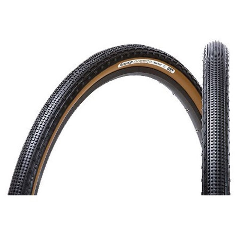 Panaracer Tire Gravel King SK TLC Kevlar Anti-Punk 700x38/43C Black Brown