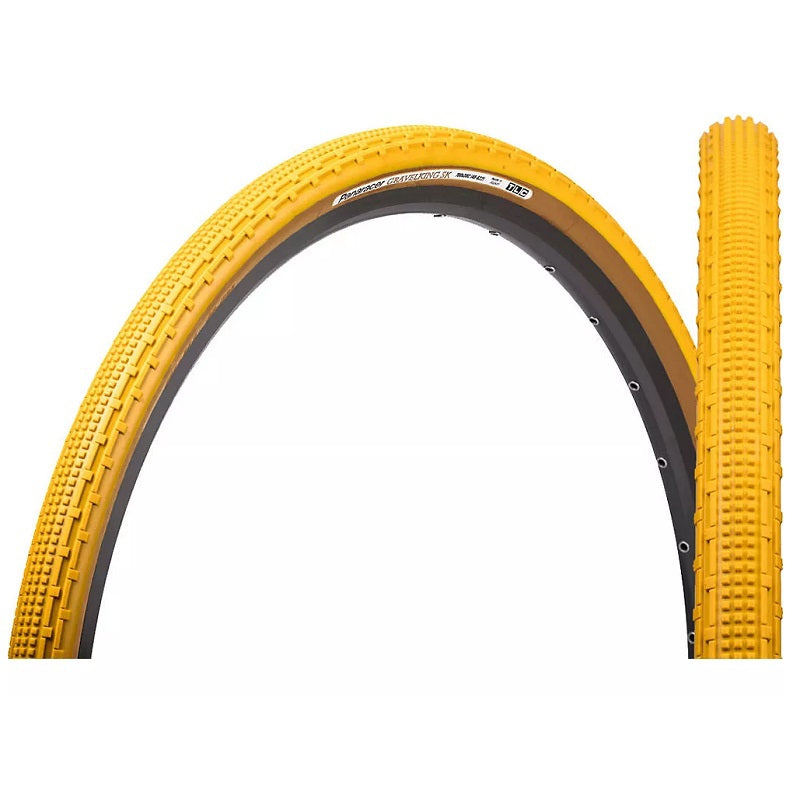 Panaracer Tire Gravel King SK TLC Kevlar Anti-Punk 700x38C Mustard Black