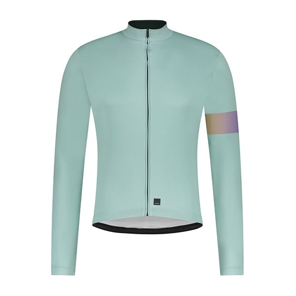 Shimano Vertax Print Long Sleeves Jersey Blue