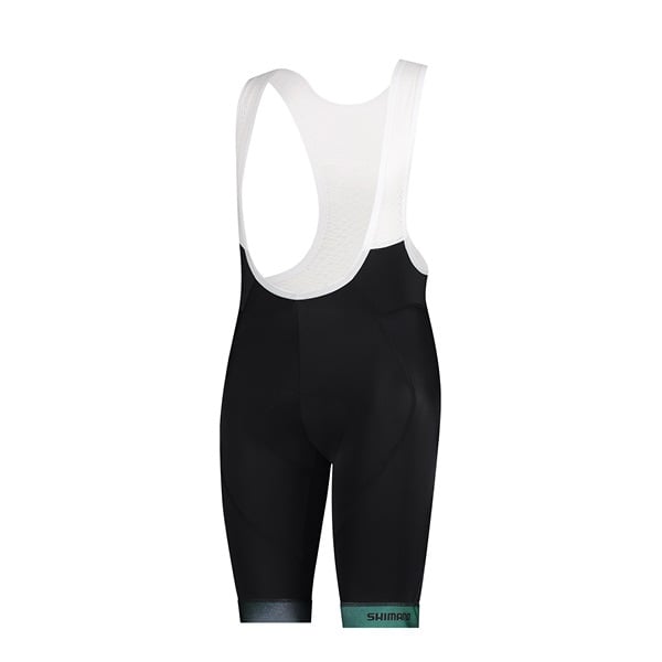 Shimano Break Away Bib Shorts Green/Black