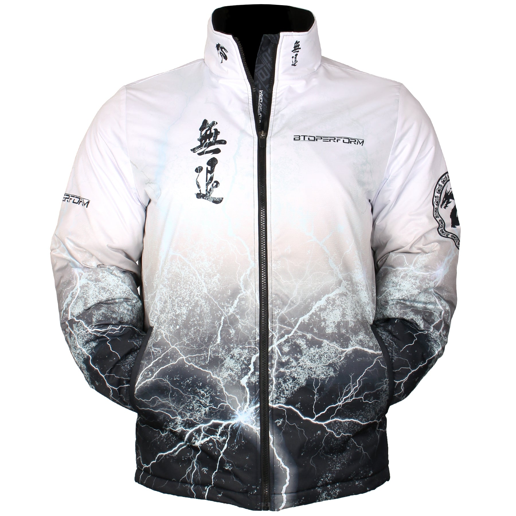 Btoperform Light Weight Padded Jacket PD-03W NO RETREAT - White