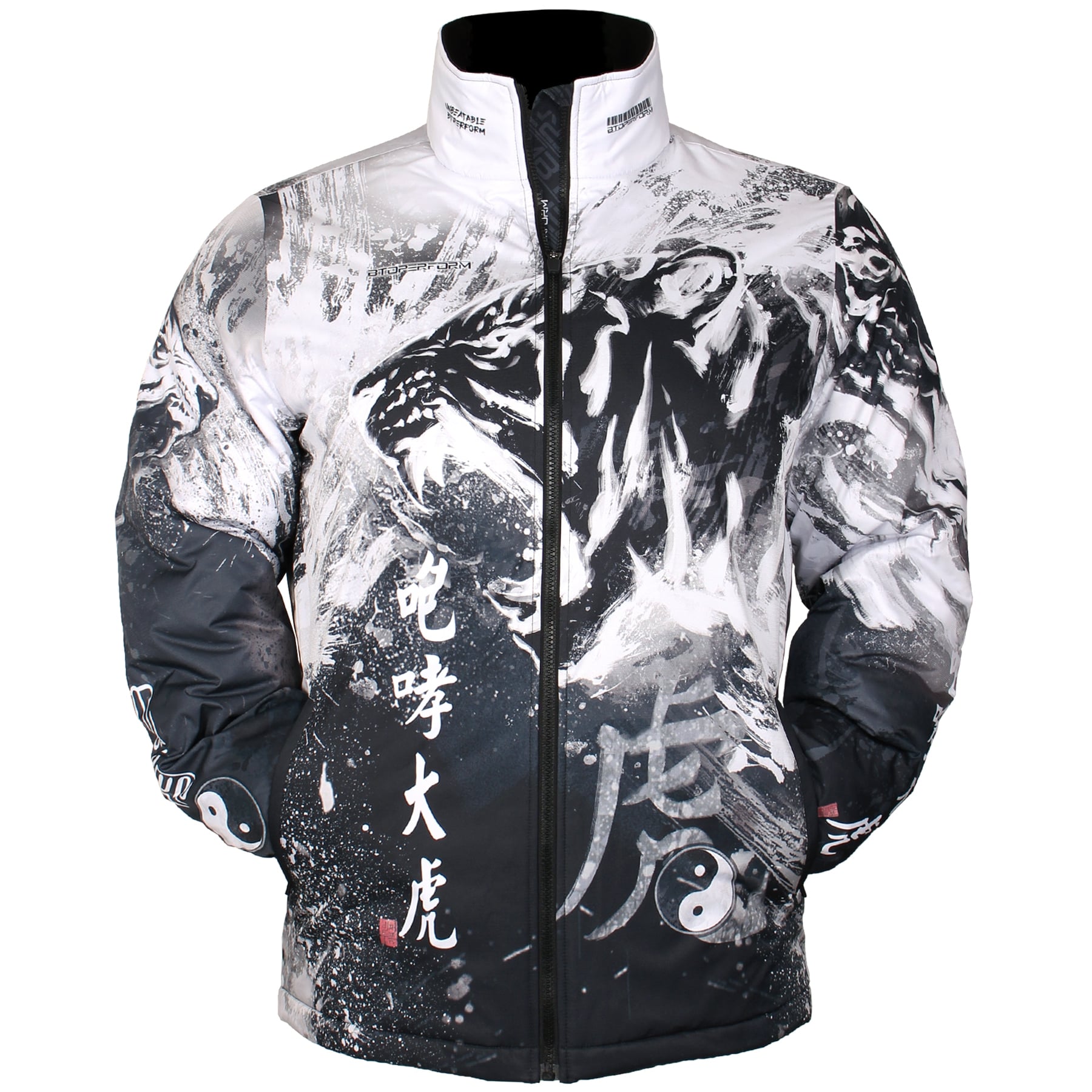 Btoperform Light Weight Padded Jacket PD-38K ROARING TIGER - BLACK
