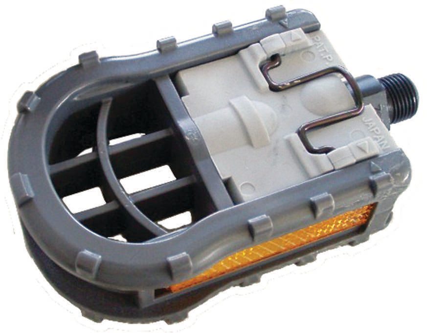 PEDAL FOLDING 9/16 NYL GREY MKS FD-5
