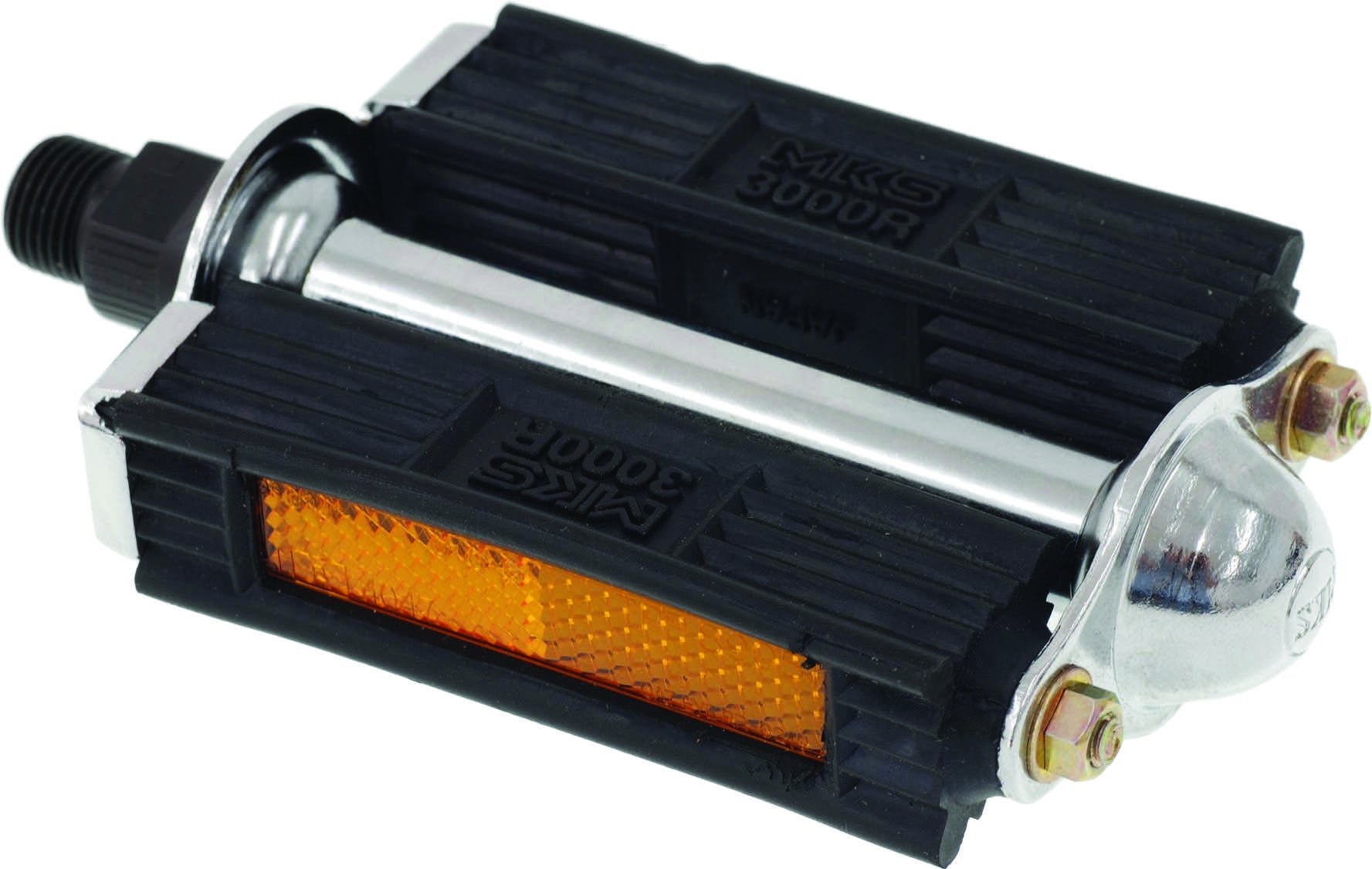 MKS Pedals Road Block 1/2" RUB BLK 3000R