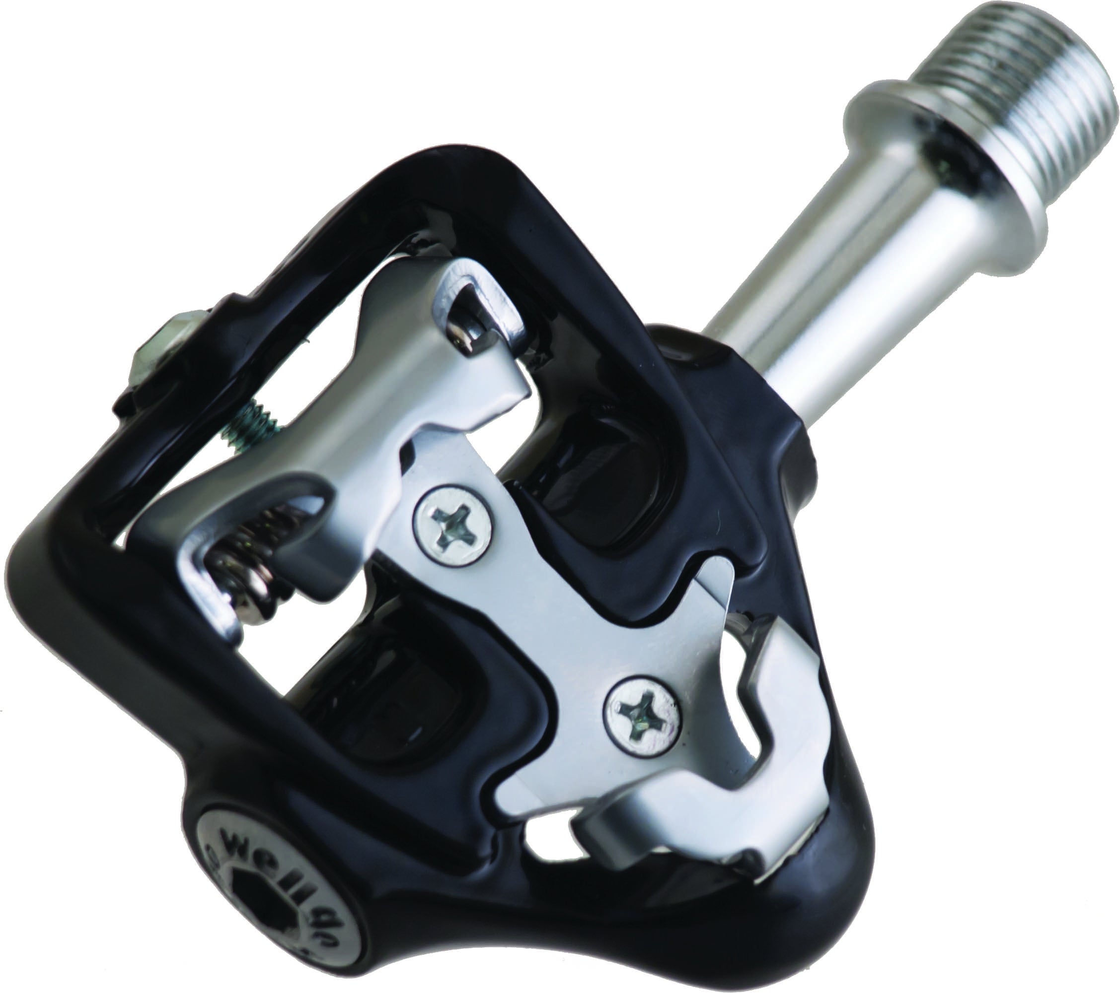 PEDAL CLIPLESS SPD 1 SIDE ROAD BLK WELLGO MG-8