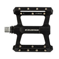 Pedal Platform BMX CNC Body W/Grip Pins Sealed Blk Exustar