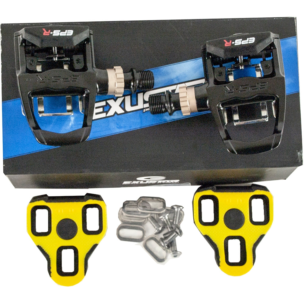 Pedal Clipless Track Exustar Pt-107Tk W/Toestraps