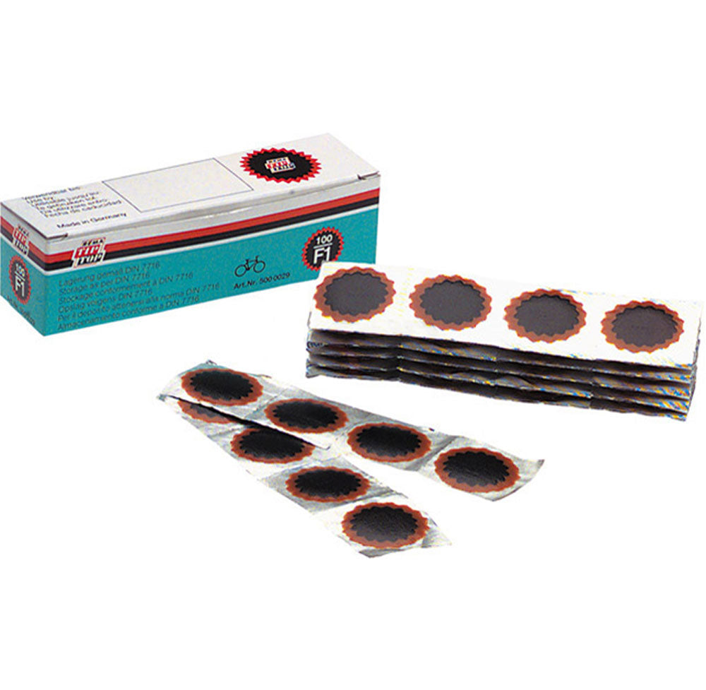 REMA F2-P 50x25mm OVAL PATCH BOX/100