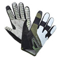 Shimano Trail Gloves Long Fingers White/Olive