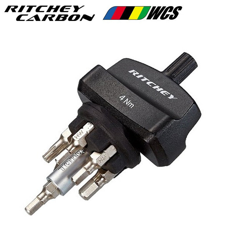 Ritchey Carbon Multi Torqkey Wrench 5Nm or 4Nm with 4bits