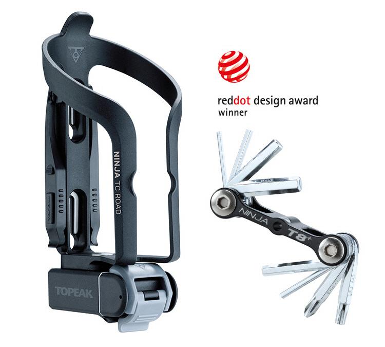 Topeak 2016 Ninja TC Road Bottle Cage with Tool Case TNJ-TCR