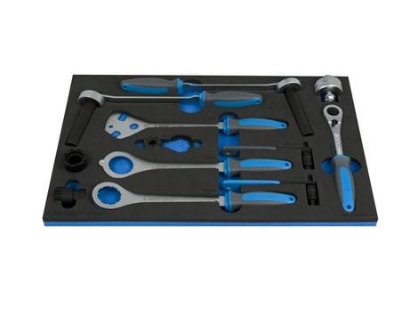 Unior Bike Tool Set in SOS Tool Tray 1600SOS11