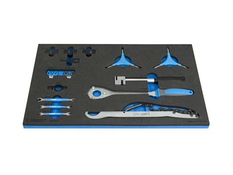 Unior Bike Tool Set in SOS Tool Tray 1600SOS12