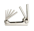 Unior Set of Hexagon Wrenches in Metal Folding Holder 220 3MH 