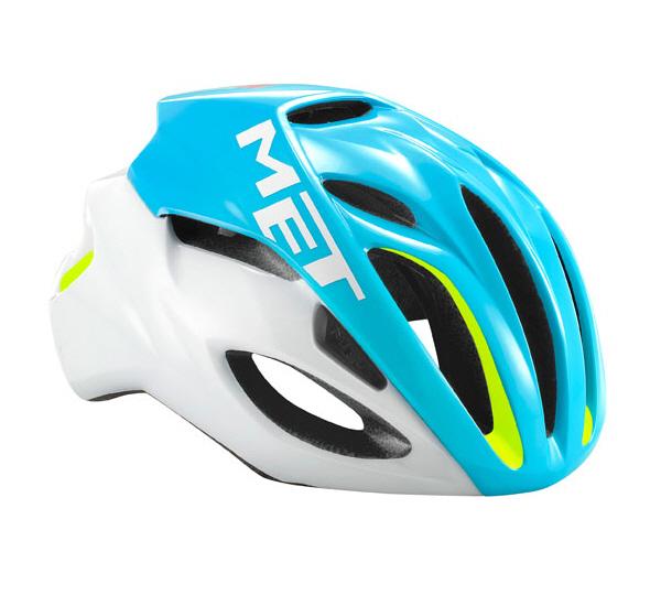 Met Rivale Road Bike Helmet Blue White